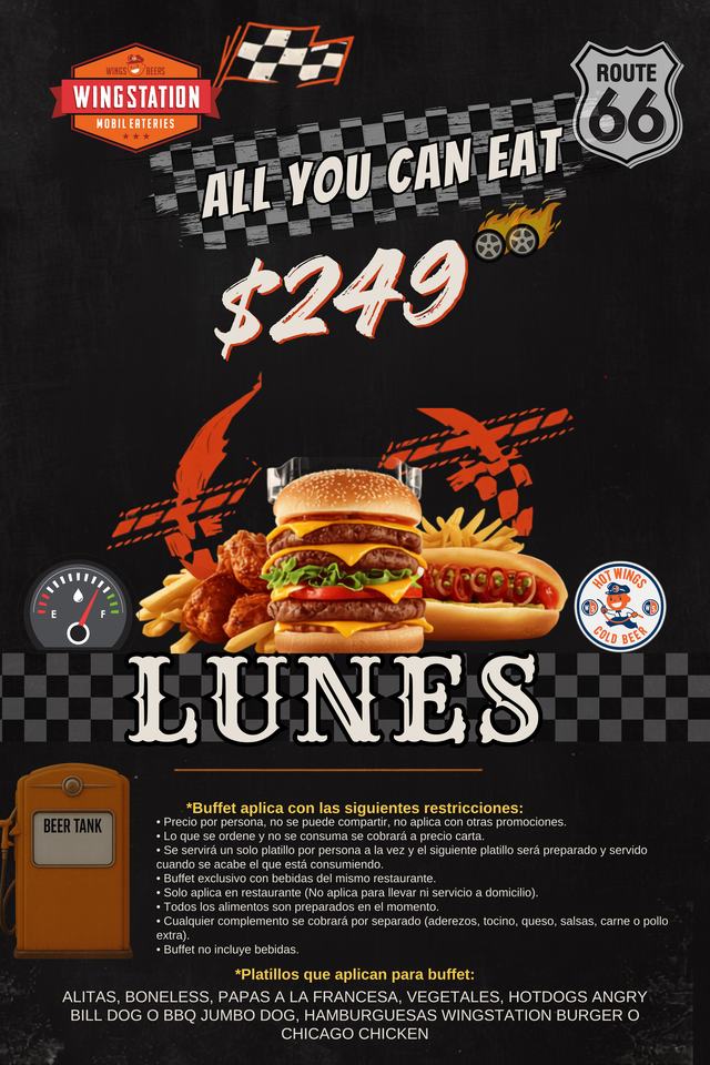 Lunes All You Can Eat